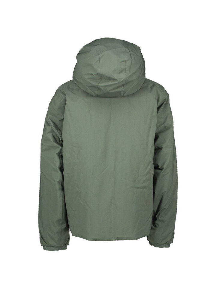 Kakigroene jas met kap Kway