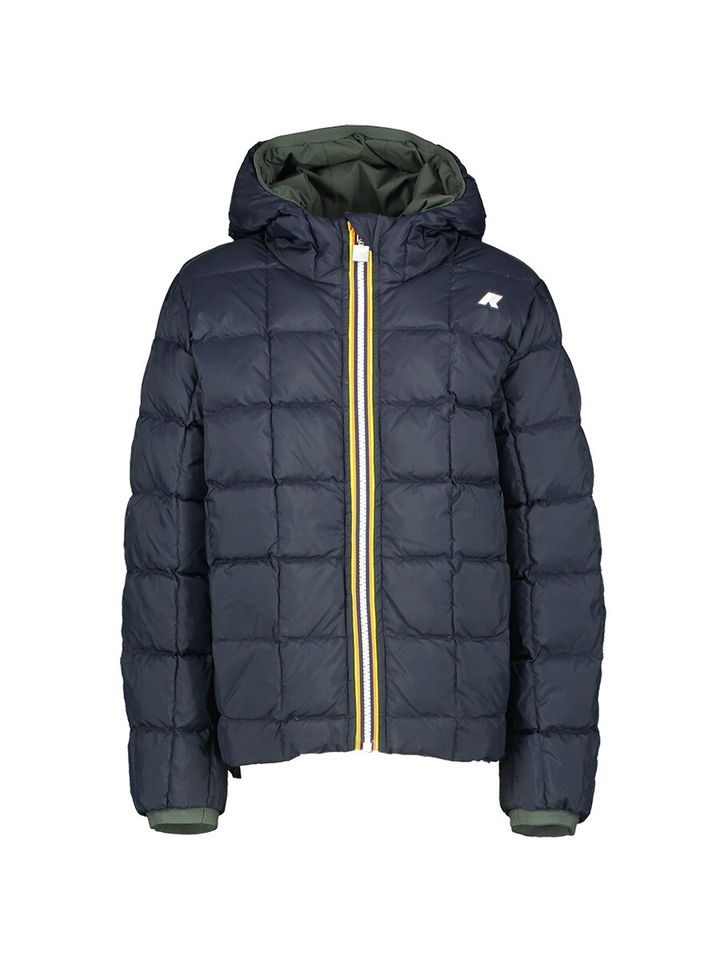 Kakigroene jas met kap Kway