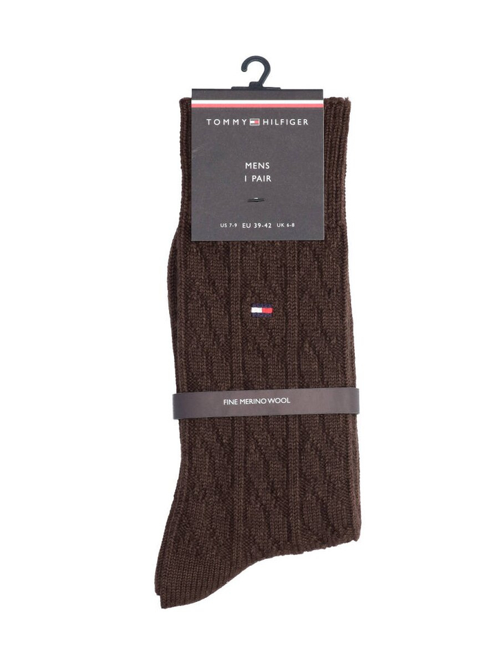 Chocolade sokken Tommy Hilfiger 