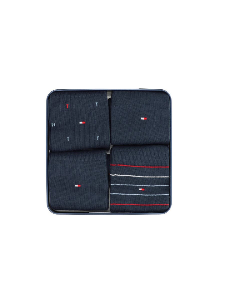 Navy sokken gift box Tommy Hilfiger