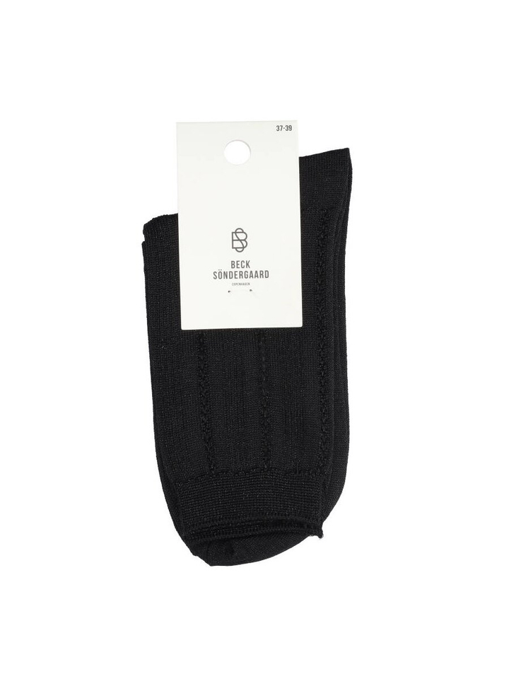 Zwarte sokken met glitter Beck Sondergaard