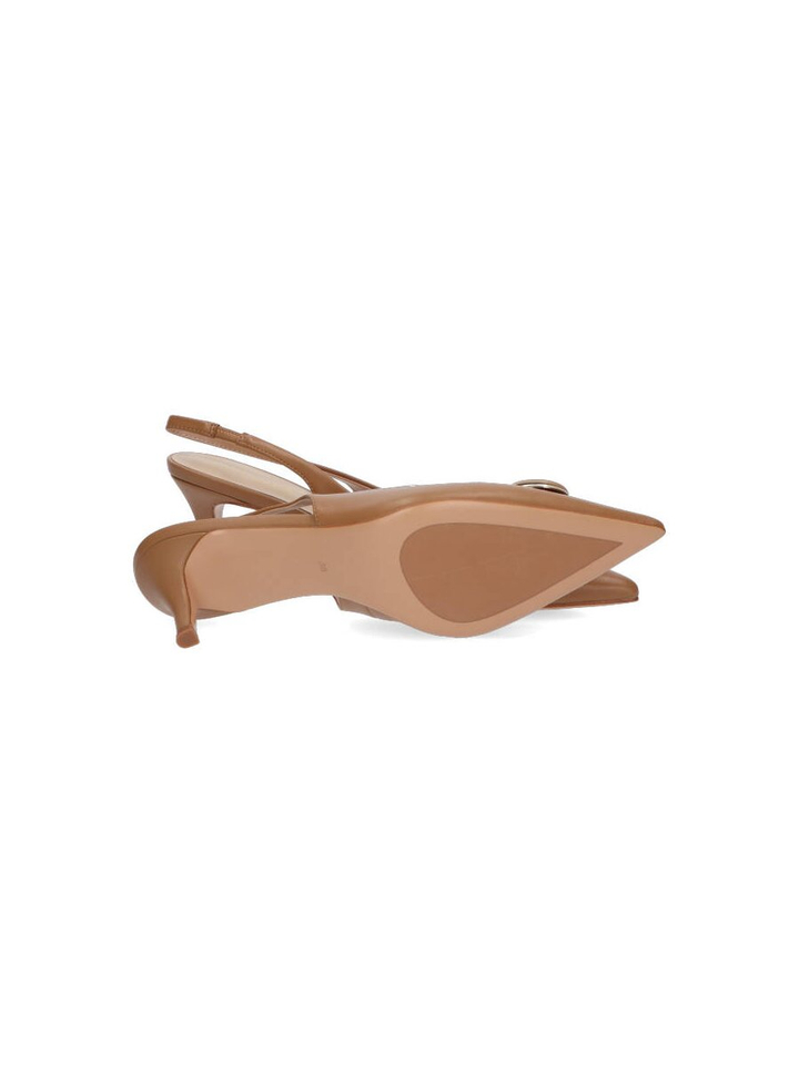 Camel slingbacks met hak Twinset