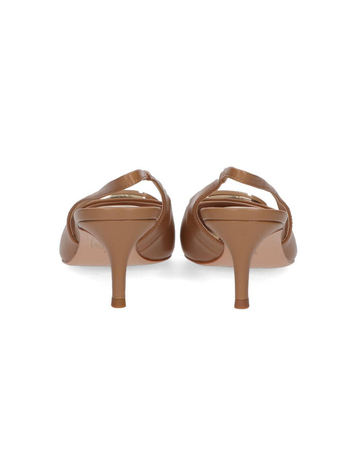 Camel slingbacks met hak Twinset