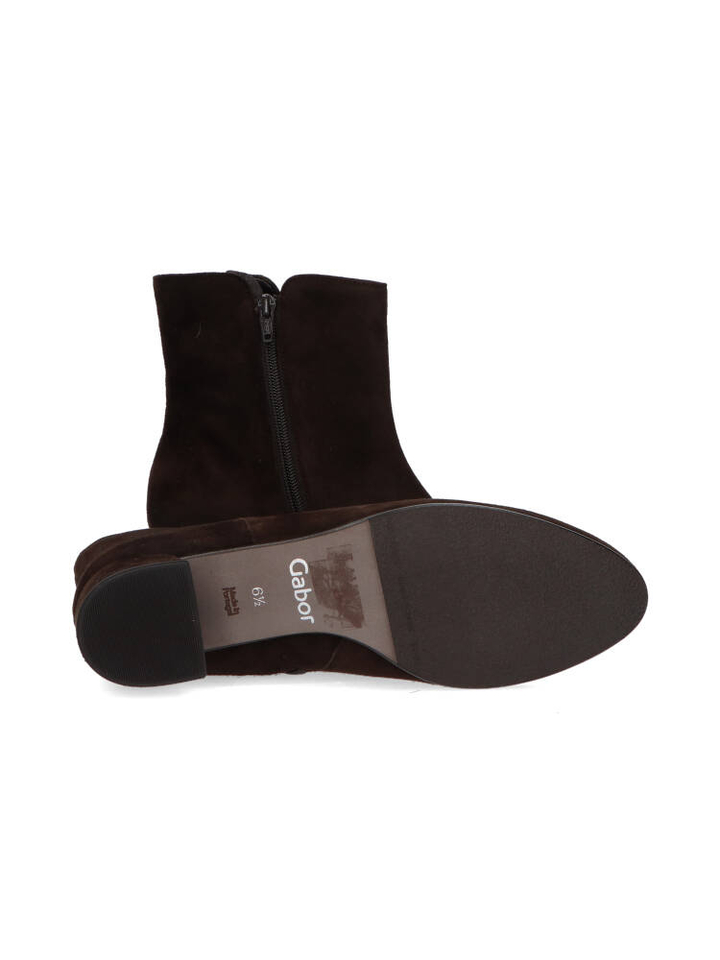 Bruine boots met blokhak Gabor 