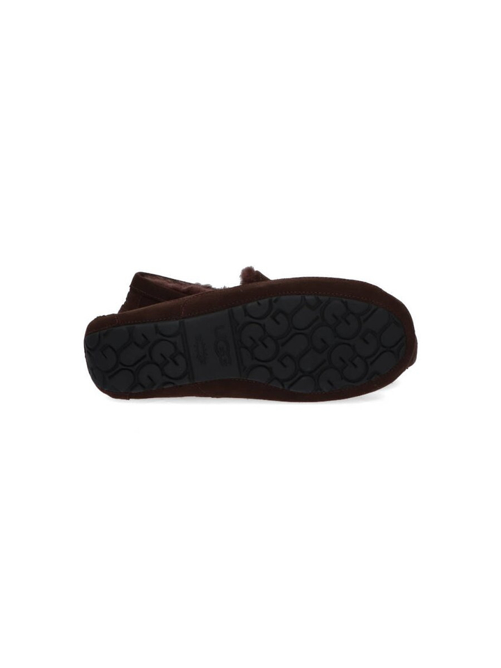 Dusted cocoa pantoffels Ascot