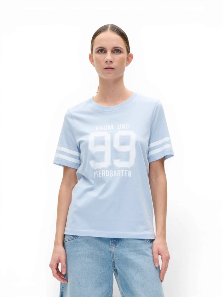 Lichtblauwe T-shirt Jawo Baum Und Pferdgarten