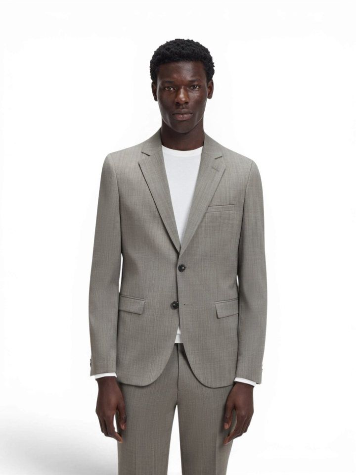 Grijze kostuum Hugo Boss