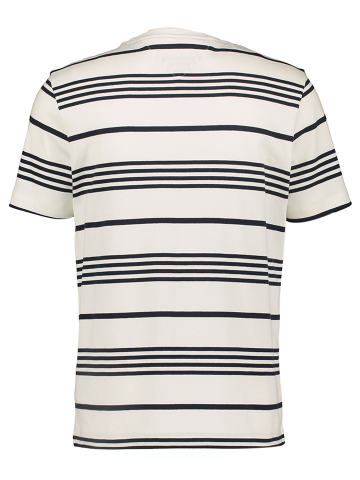 Witte gestreepte t-shirt Tommy Hilfiger