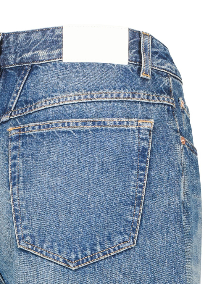 Donkerblauwe tapered fit jeans Closed 