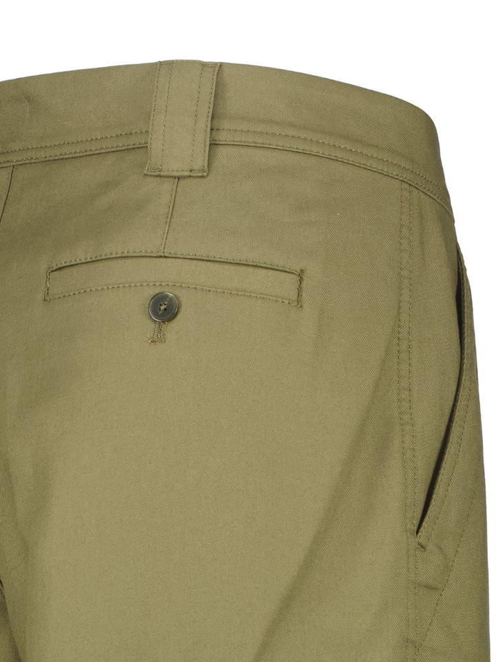 Kaki groene barrel fit broek Closed 