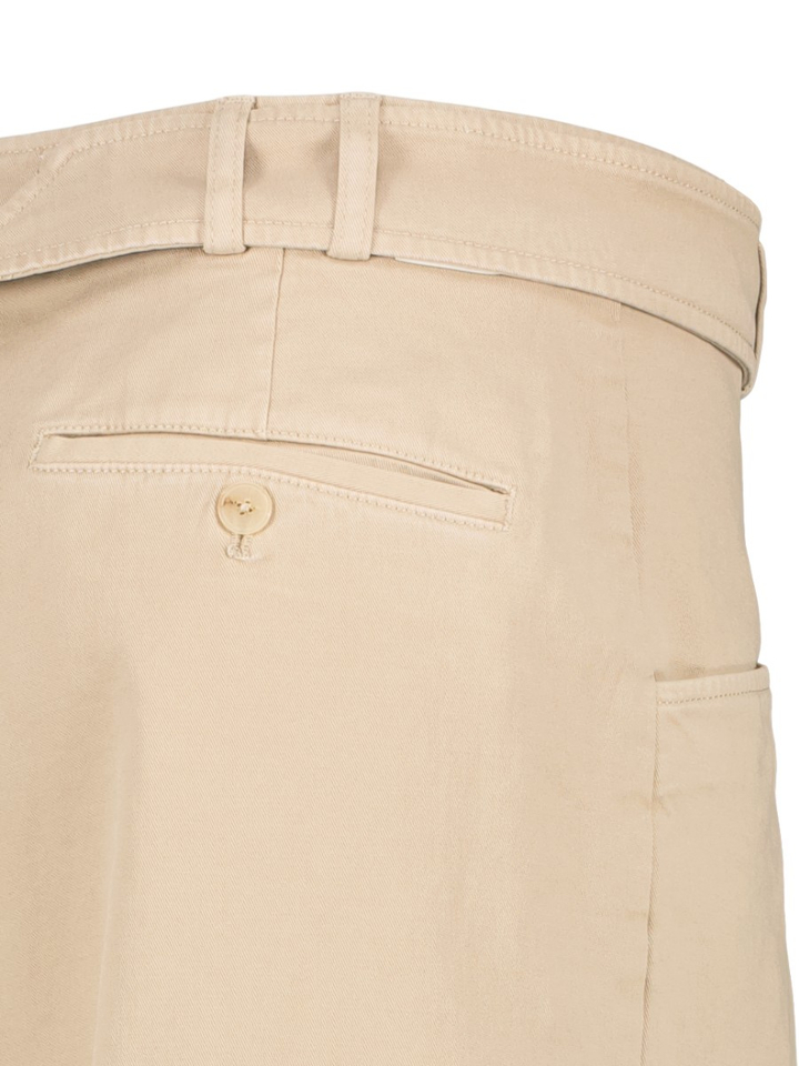 Beige wide leg broek Closed