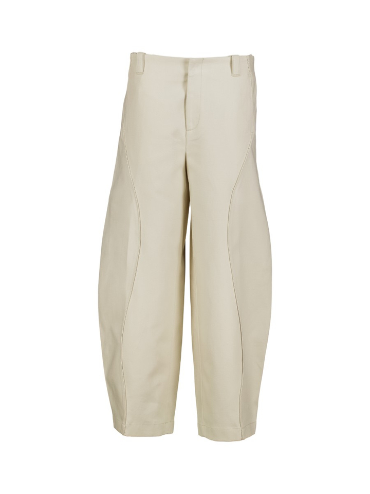 Ecru wide fit jeans met hoge taille Closed