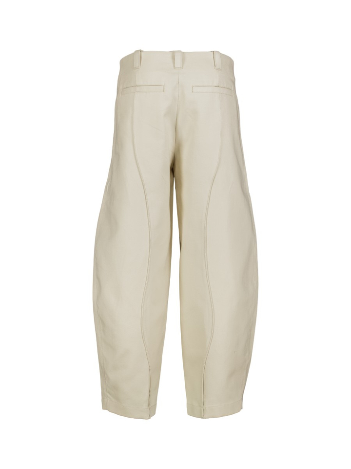 Ecru wide fit jeans met hoge taille Closed