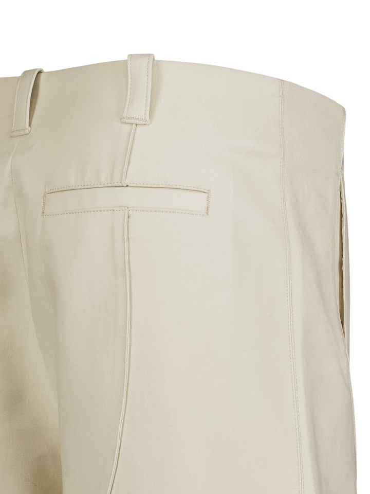 Ecru wide fit jeans met hoge taille Closed