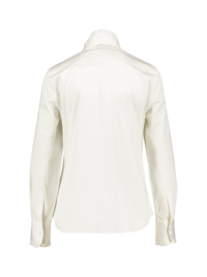 Creme kleurige bloes met strik Allison Cristiana Conti