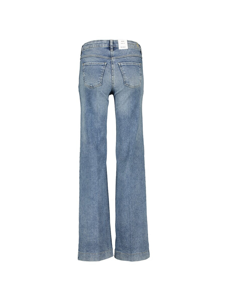Blauwe wide leg jeans Dream Max