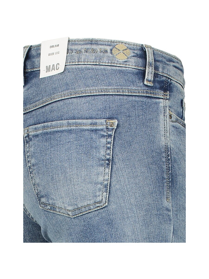 Blauwe wide leg jeans Dream Max