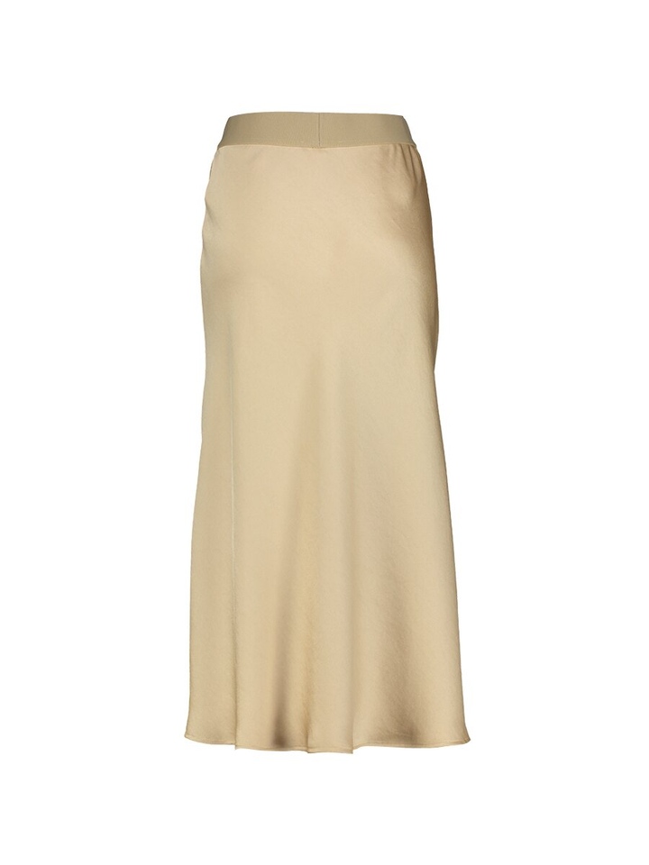 Ivoorkleurige rok in satijnlook Marie Mero