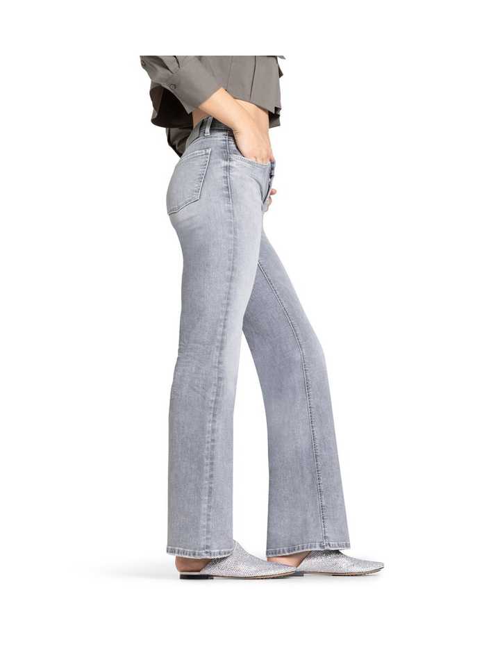 Grijze straight fit jeans Tess Cambio 