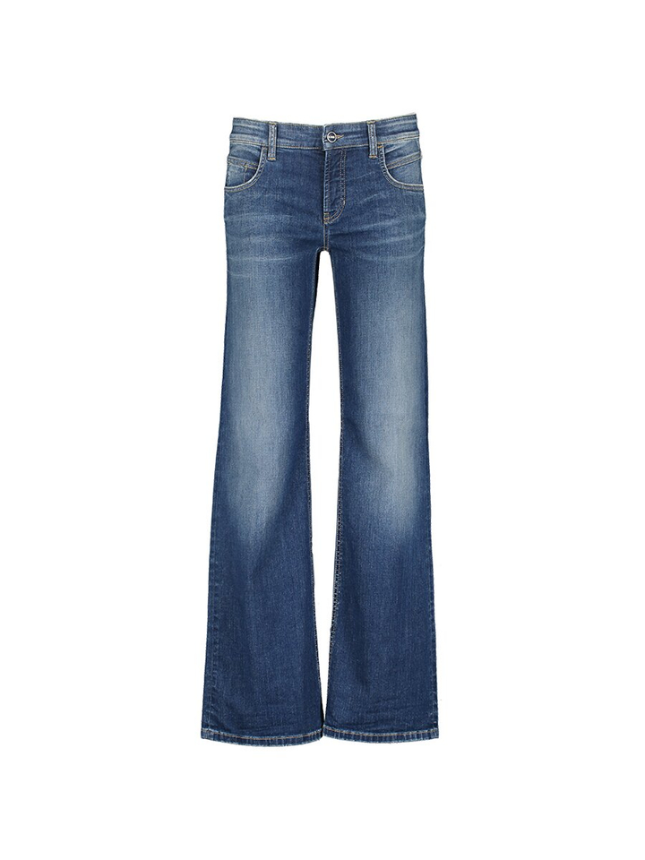Blauwe straight fit jeans Tess Cambio