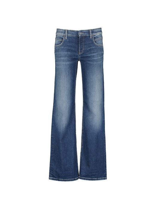 Blauwe straight fit jeans Tess Cambio