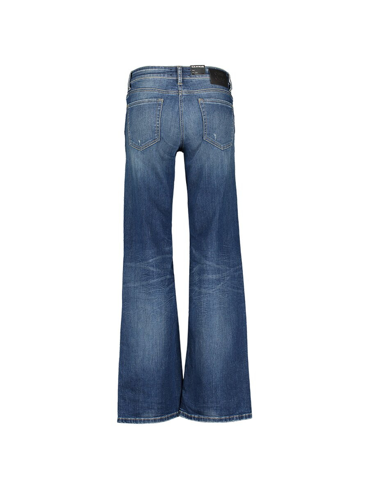 Blauwe straight fit jeans Tess Cambio