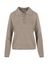 Beige polo met lange mouwen Jackie Rae 