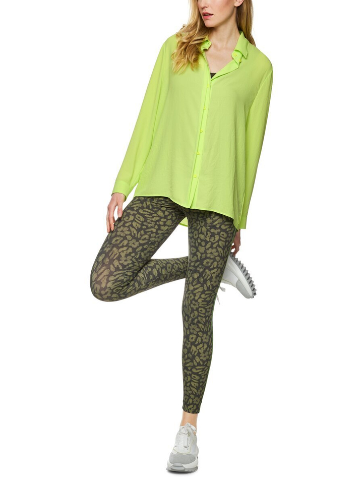Geel blouse met knoopsluiting Marccain Sport 