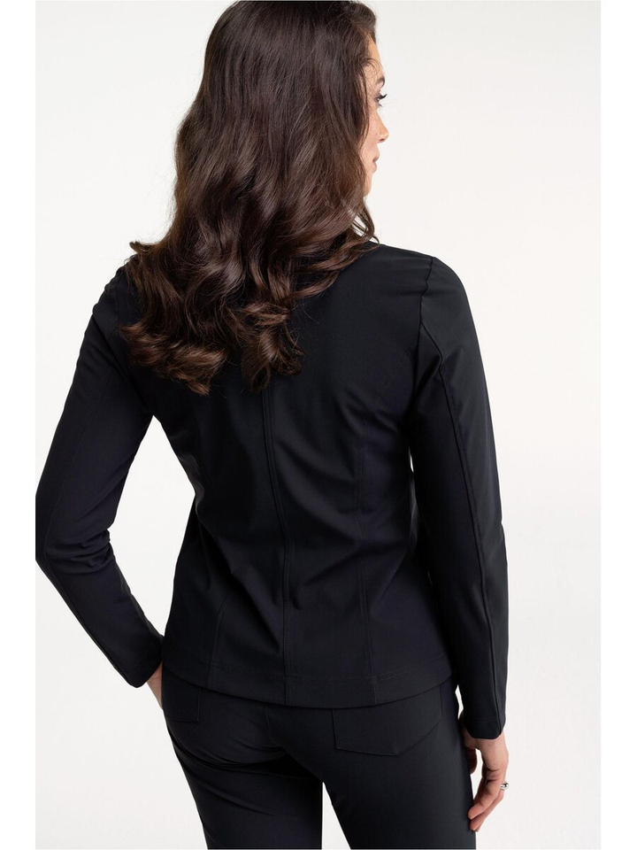 Zwarte blazer Clean Studio Anneloes