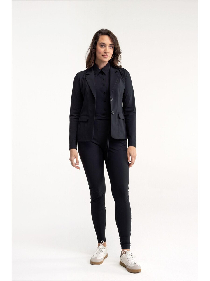 Zwarte blazer Clean Studio Anneloes