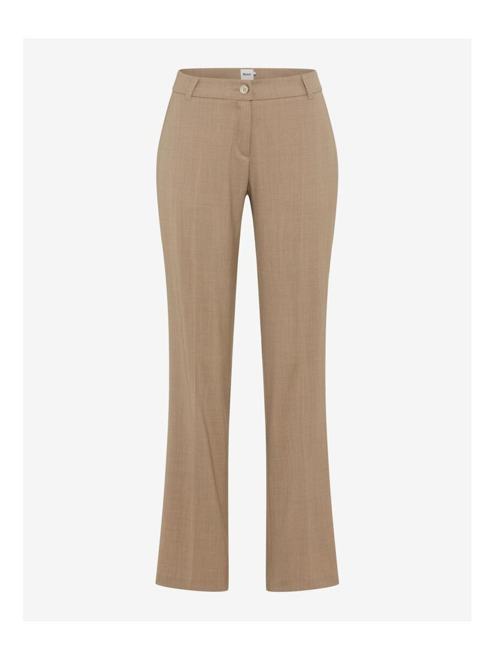 Taupekleurige lange broek Style.Maron Brax