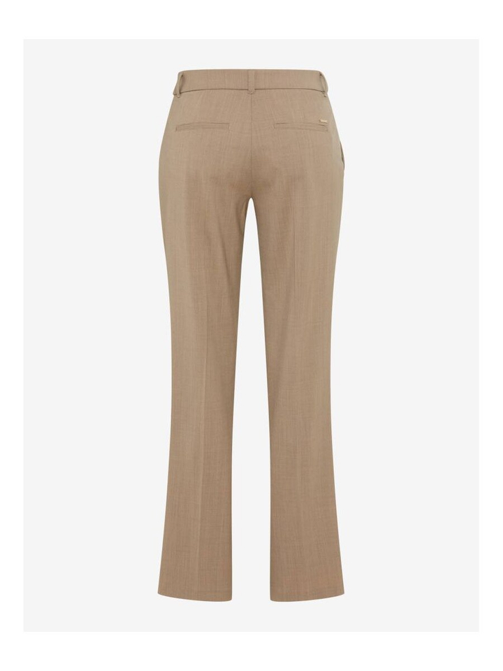 Taupekleurige lange broek Style.Maron Brax