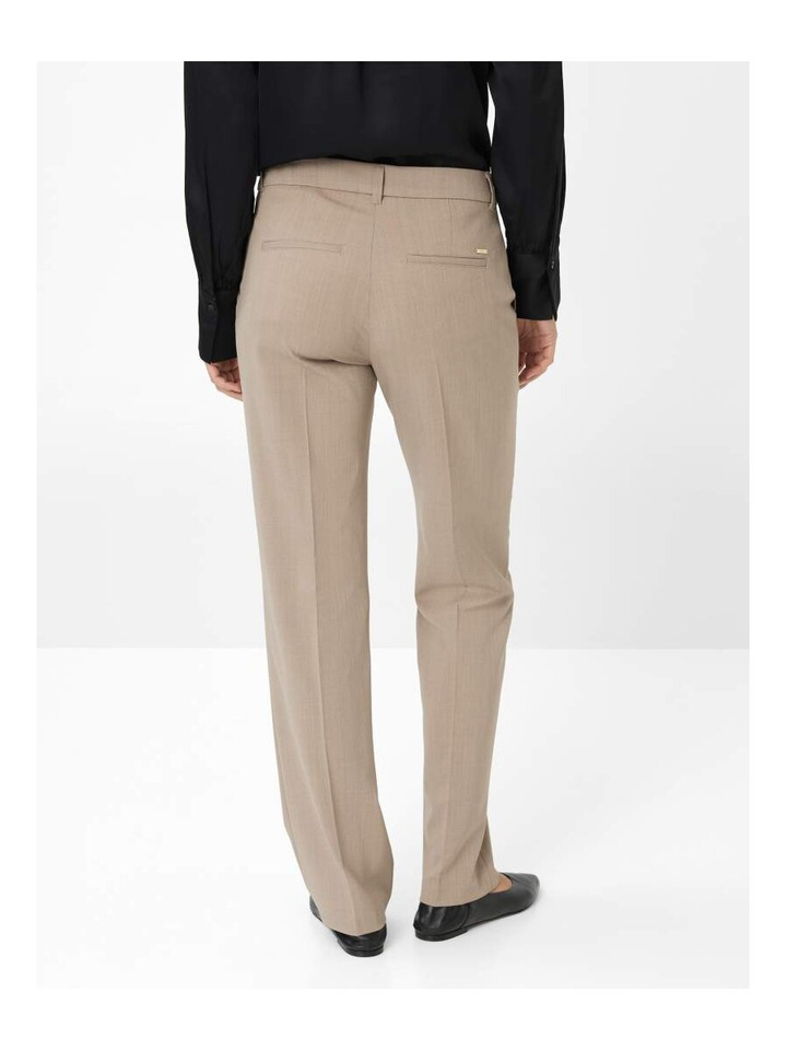 Taupekleurige lange broek Style.Maron Brax