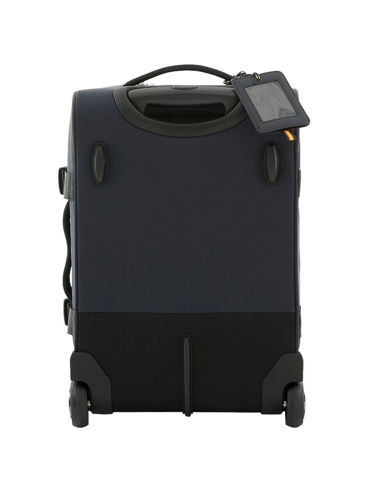 Donkerblauw stoffen cabine koffer Kway