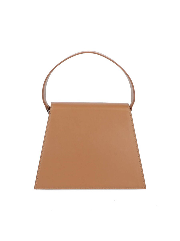 Cookie brown lederen handtas Suri Zarina Rouge