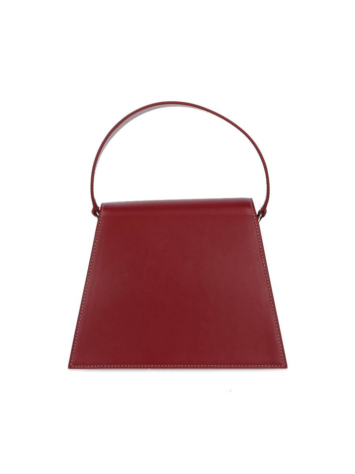 Bordeaux lederen handtas Suri Zarina Rouge