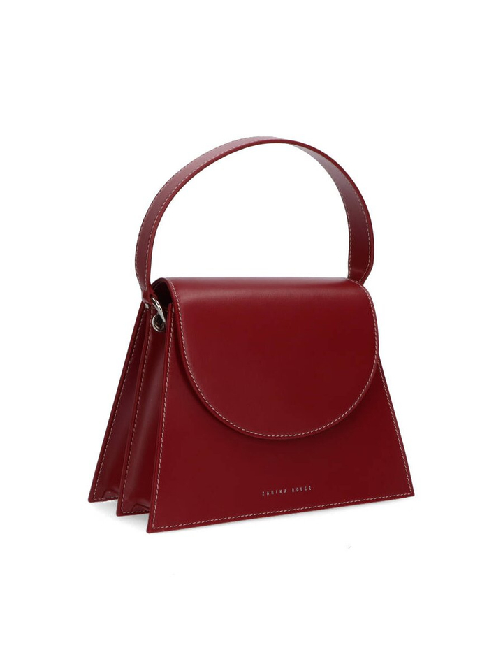 Bordeaux lederen handtas Suri Zarina Rouge