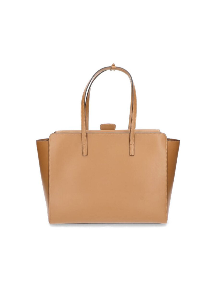 Caramel shopper Flap L Hidesins 