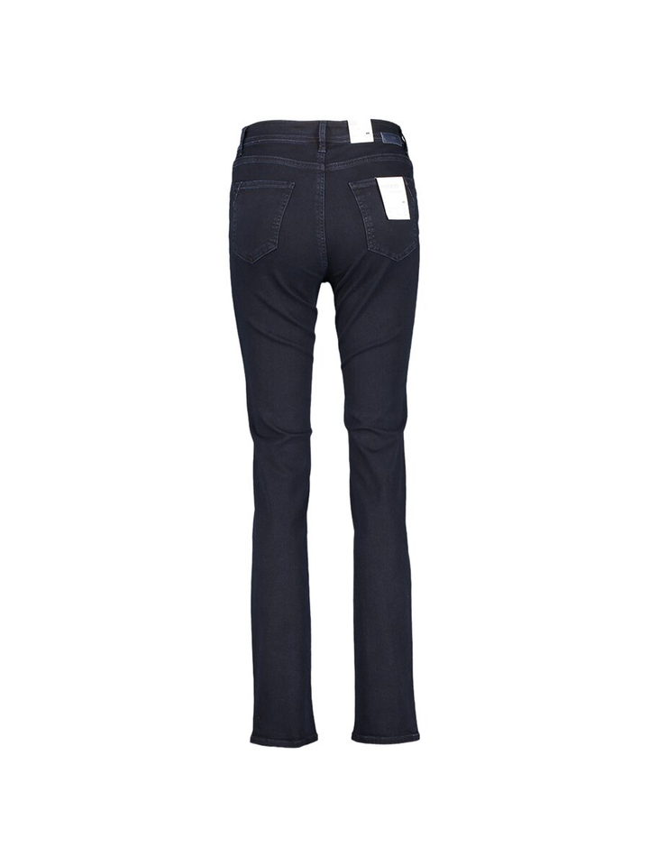 Donkerblauwe broek straight fit Brax