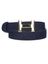 Donkerblauwe riem in jeans H.A.N 