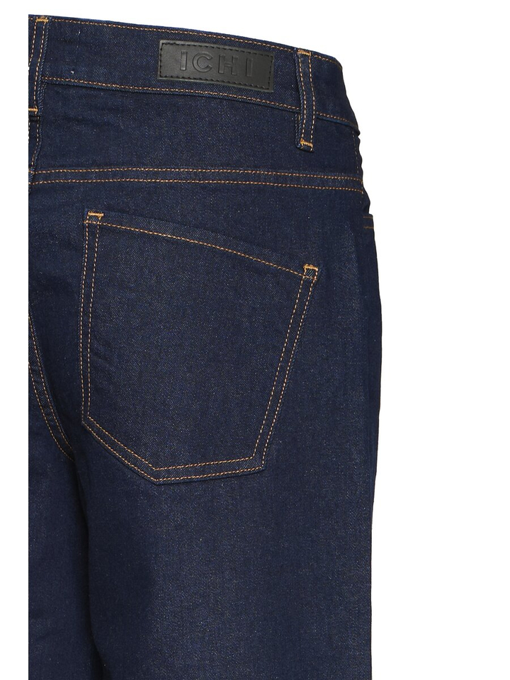 Donkerblauwe wide fit jeans Twiggy Wide Ichi