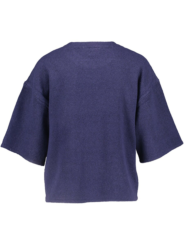 Blauwe trui met korte mouwen Dasila Ichi