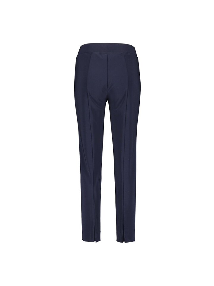 Klassieke donkerblauwe broek met elastische band Joseph Ribkoff
