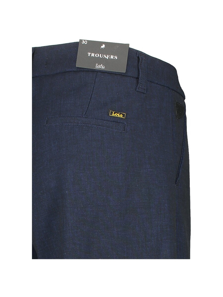 Donkerblauwe lange Broek met Ritsjes Joseph Ribkoff