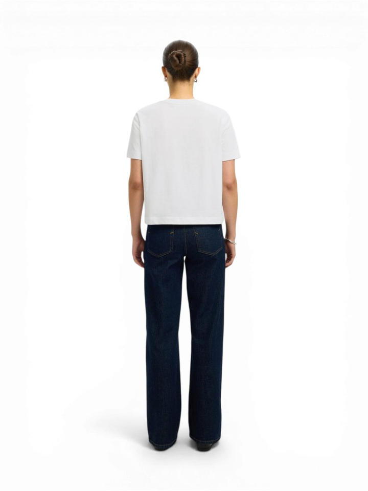 Bright White t-shirt Selected 