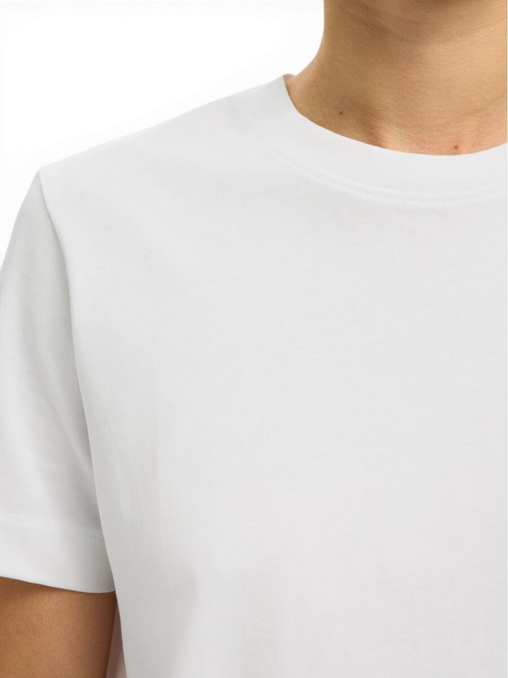 Bright White t-shirt Selected 