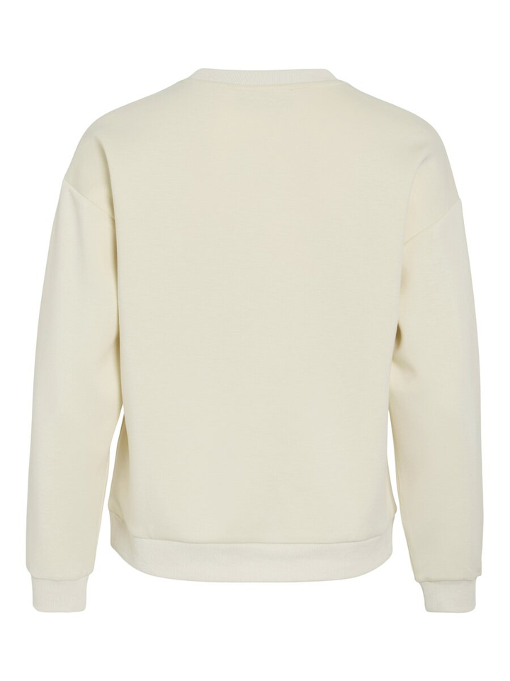 Ecru sweater Visandy Vila
