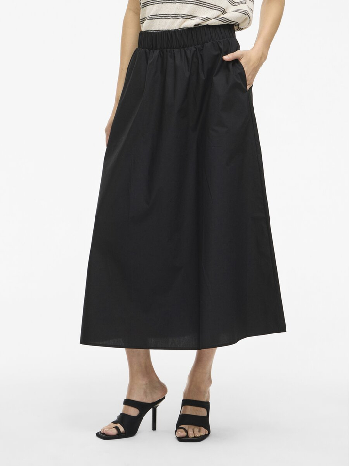 Zwarte katoenen rok Visophia Vila 
