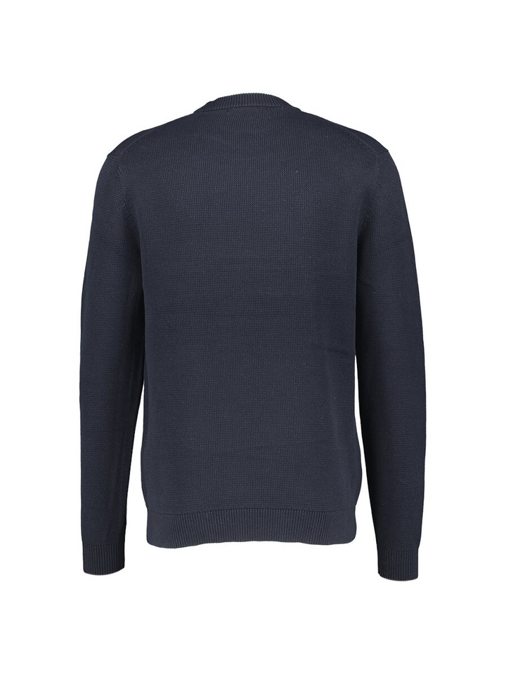 Blauwe sky captain pull met ronde hals Selected 