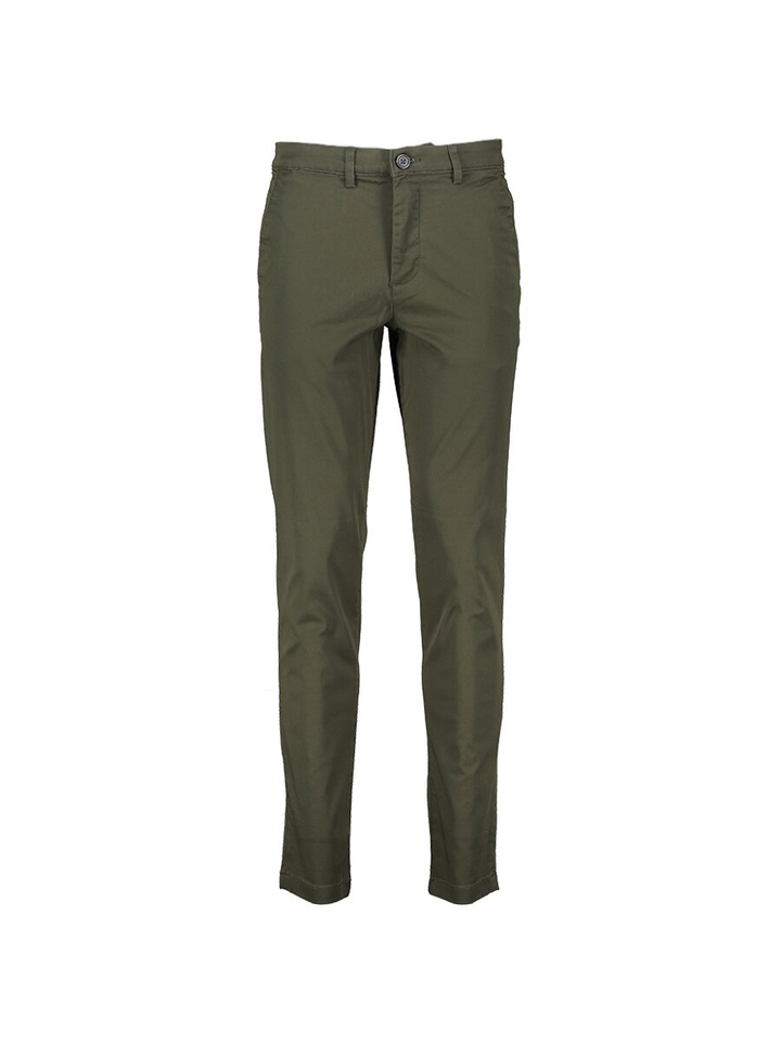 Slim fit mid rise chino Selected